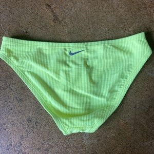 NWOT Nike Neon Yellow Swim Bottoms Trunks XS